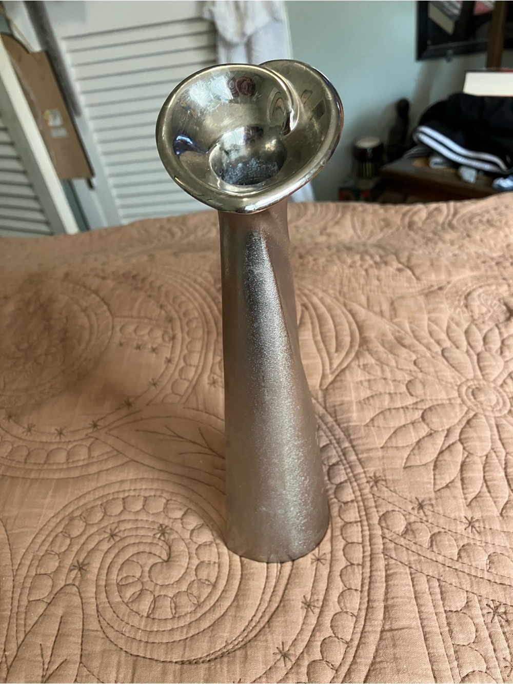 Vintage Bud Vase Styled After A Calla Lily